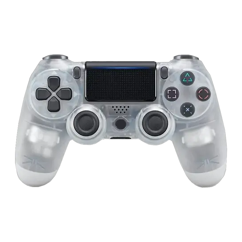 Геймпад Бездротовий RMC PlayStation 4 DoubleShock 4 Trans-Clear Б/У - Retromagaz