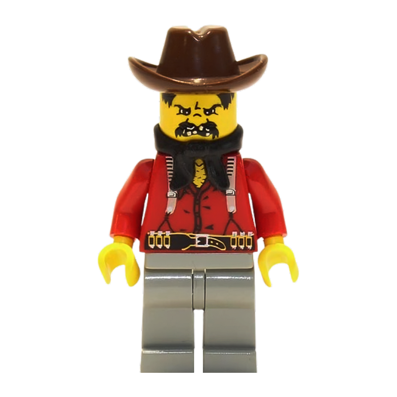 Фігурка Lego Western Bandit 2 Adventure ww008 Б/У - Retromagaz