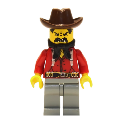 Фигурка Lego Western Bandit 2 Adventure ww008 Б/У - Retromagaz