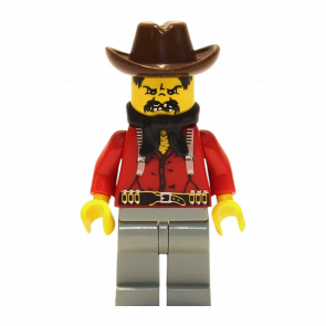 Фігурка Lego Western Bandit 2 Adventure ww008 Б/У - Retromagaz