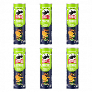 Набір Чипси 6шт Pringles Passport Flavours Mexican Style Cheesy Jalapeno 165g - Retromagaz