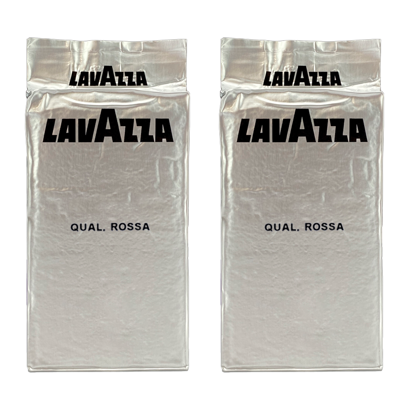 Набор Кофе Молотый 2шт Lavazza Qualita Rossa 250g - Retromagaz