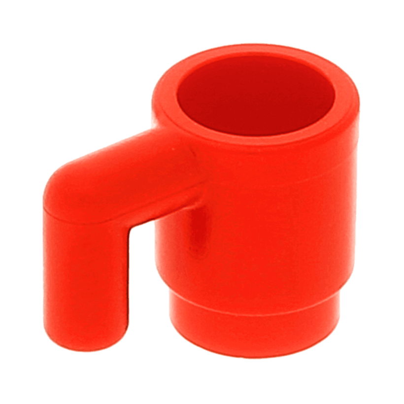 Посуд 10шт Lego Cup 3899 6264 28655 389921 Red Б/У - Retromagaz