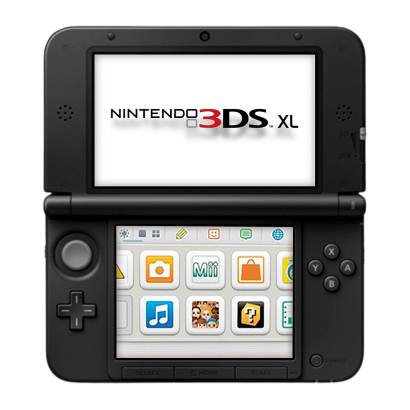Консоль Nintendo 3DS XL Модифікована 32GB Red Black + 10 Вбудованих Ігор Б/У Нормальний - Retromagaz