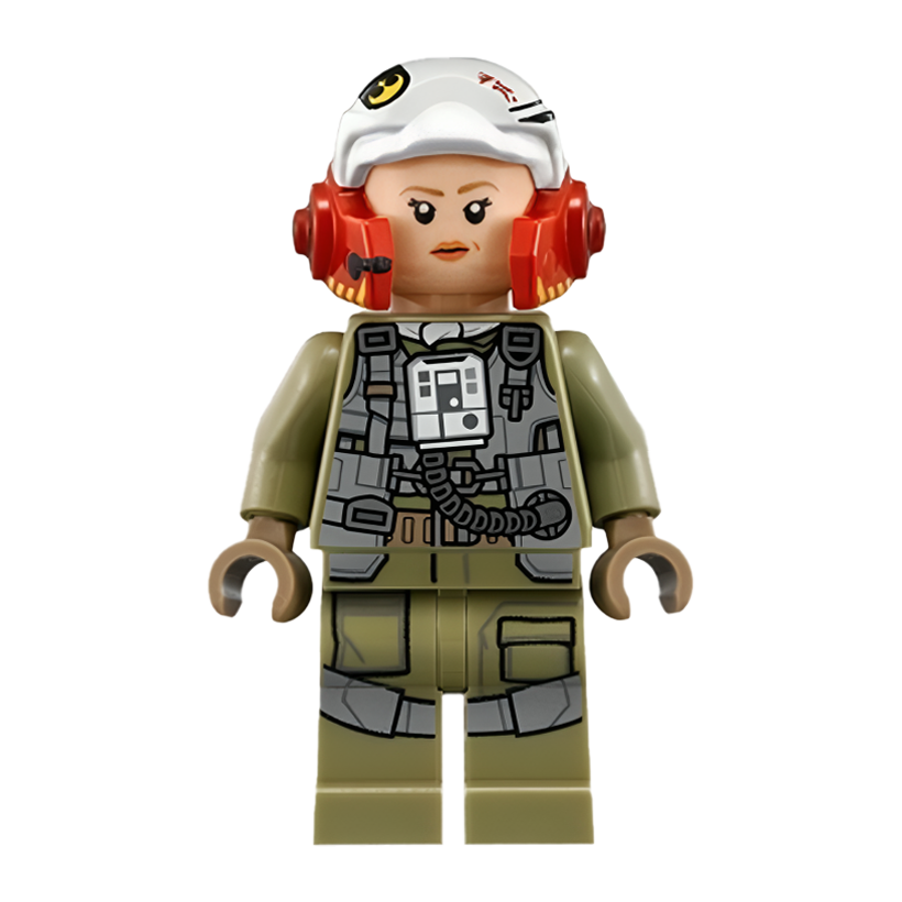 Фигурка Lego Сопротивление Pilot A-wing Tallissan 'Tallie' Lintra Star Wars sw0884 Б/У - Retromagaz