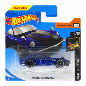 Машинка Базовая Hot Wheels Custom Datsun 240Z Nightburnerz 1:64 FJX64 Blue
