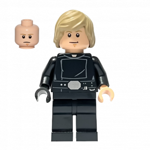 Фігурка Lego Джедай Luke Skywalker Jedi Hair with Side Part Smile Stern Star Wars sw1262 Б/У - Retromagaz