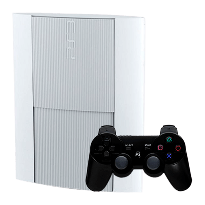Консоль Sony PlayStation 3 Super Slim 500GB White Б/У Нормальный - Retromagaz