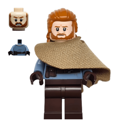 Фігурка Lego Джедай Ben Kenobi Star Wars sw1224 Б/У - Retromagaz