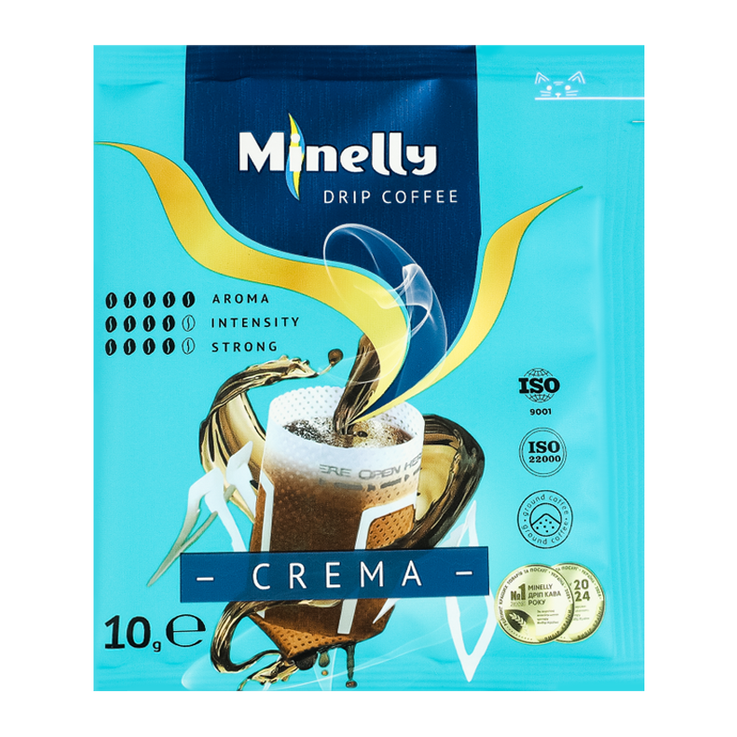 Дріп-кава Minelly Crema 10g - Retromagaz