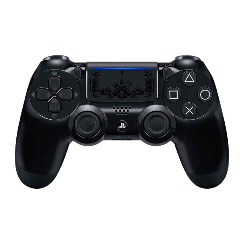 Геймпад Беспроводной Sony PlayStation 4 DualShock 4 Kingdom Hearts Limited Edition Version 2 Black Б/У - Retromagaz