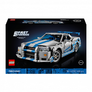 Конструктор Lego 2 Fast 2 Furious Nissan Skyline GT-R (R34) Car Technic 42210 Новий - Retromagaz