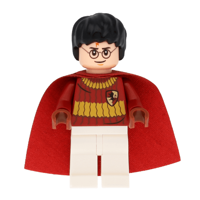 Фігурка Lego Harry Potter Harry Potter Dark Red Quidditch Uniform Films hp110 Б/У - Retromagaz