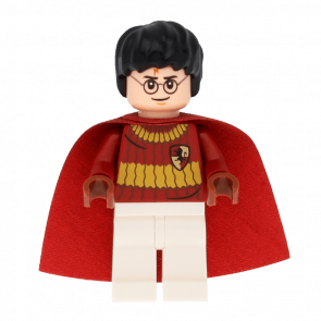 Фігурка Lego Harry Potter Harry Potter Dark Red Quidditch Uniform Films hp110 Б/У - Retromagaz