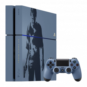 Консоль Sony PlayStation 4 Uncharted 4 CUH-12хх Limited Edition 1TB Blue Б/У - Retromagaz