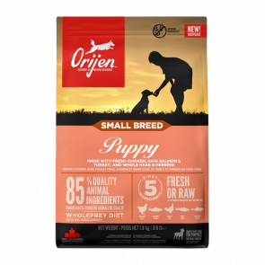 Сухий Корм для Собак Orijen Puppy Small Breed 1,8kg - Retromagaz