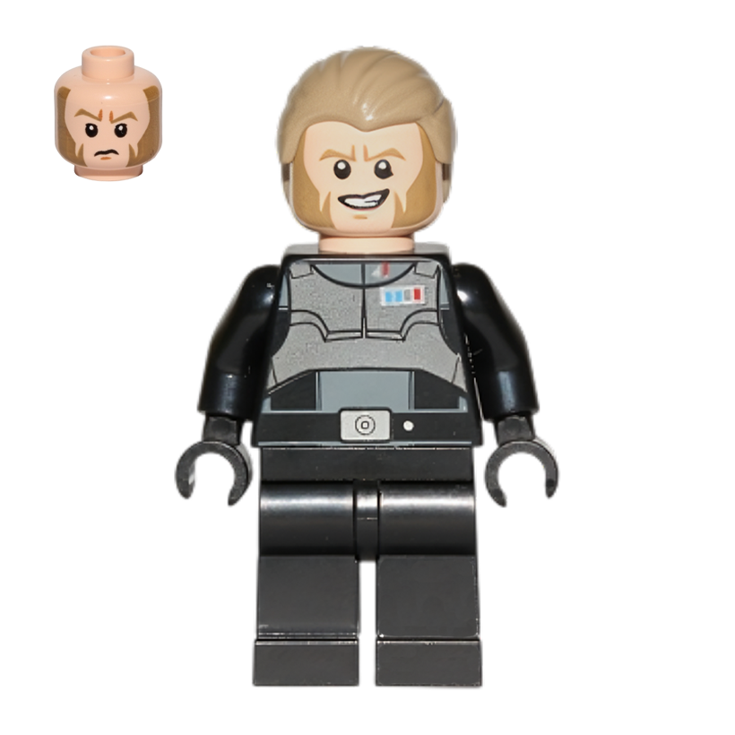 Фигурка Lego Империя Agent Alexsandr Kallus Hair Star Wars sw0647 75106 Б/У - Retromagaz
