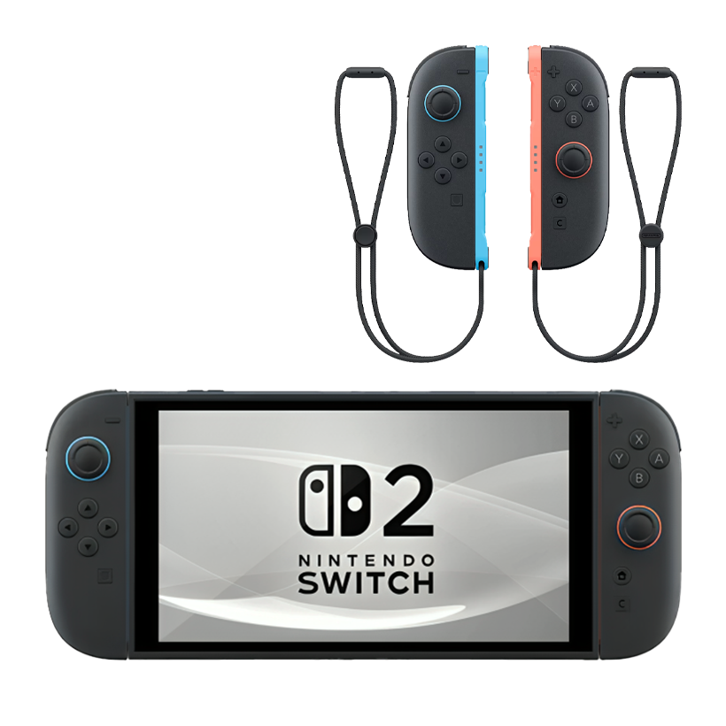 Набір Консоль Nintendo Switch 2 256GB Black Новий  + Контролери Бездротовий Joy-Con Grey - Retromagaz
