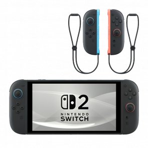 Набір Консоль Nintendo Switch 2 256GB Black Новий + Контролери Бездротовий Joy-Con Grey Набір Консоль Nintendo Switch 2 256GB Black Новий + Контролери Бездротовий Joy-Con Grey - Retromagaz