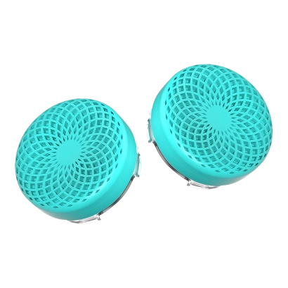 Накладки на Стіки 2шт KontrolFreek Lotus Edition PlayStation 5 4 Teal - Retromagaz