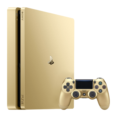 Консоль Sony PlayStation 4 Slim 500GB Gold Б/У Нормальный - Retromagaz