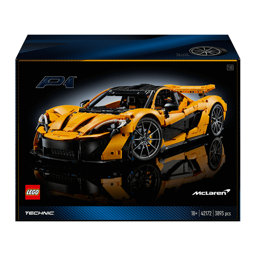 Конструктор Lego Макларен P1 Technic 42172 Новый - Retromagaz