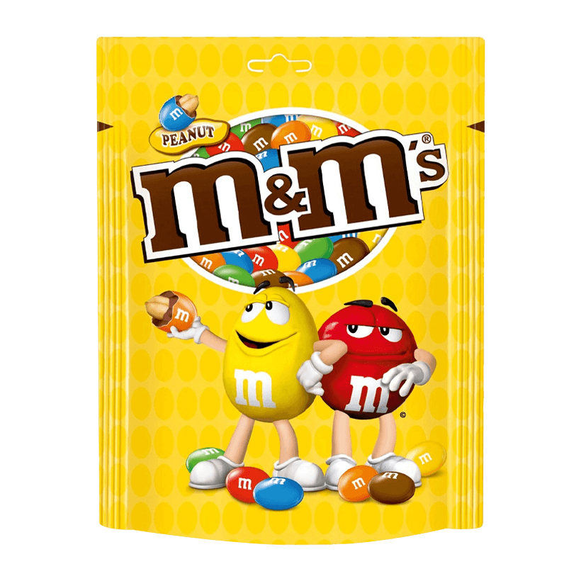 Драже M&M's з Арахісом 125g - Retromagaz