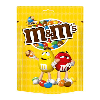 Драже M&M's з Арахісом 125g - Retromagaz