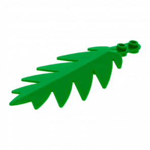 Растение Lego Tree Palm Leaf Large 10 x 5 Листья 10 x 5 2518 Green Б/У - Retromagaz