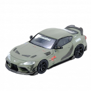 Машинка Premium INNO64 Toyota Supra A90 Darwin Pro 1:64 IN64-A90DP-MATGR Green - Retromagaz