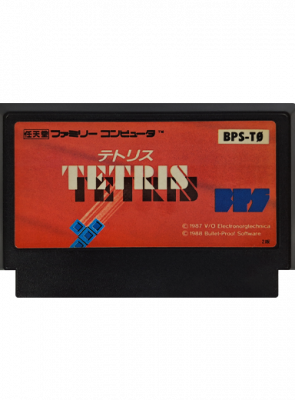 Игра Nintendo Famicom Dendy Tetris (BPS) Английская Версия Б/У