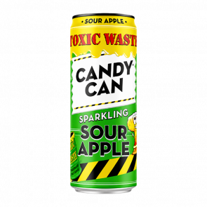 Напій Candy Can x Toxic Waste Sparkling Sour Apple 330ml - Retromagaz
