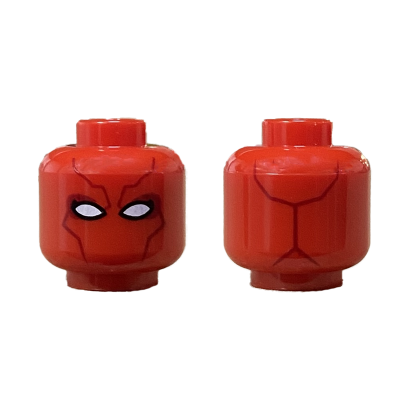 Голова Lego DC Red Hood Mask Dark Red Contour Lines Super Heroes 3626pb1618 sh0282 6153232 Red Б/У - Retromagaz