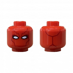 Голова Lego DC Red Hood Mask Dark Red Contour Lines Super Heroes 3626pb1618 sh0282 6153232 Red Б/У