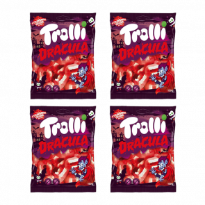 Набір Цукерки Жувальні 4шт Trolli Dracula Halloween 150g