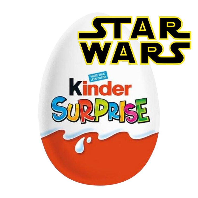 Шоколадне Яйце Kinder Surprise Star Wars Зоряні Війни 20g - Retromagaz
