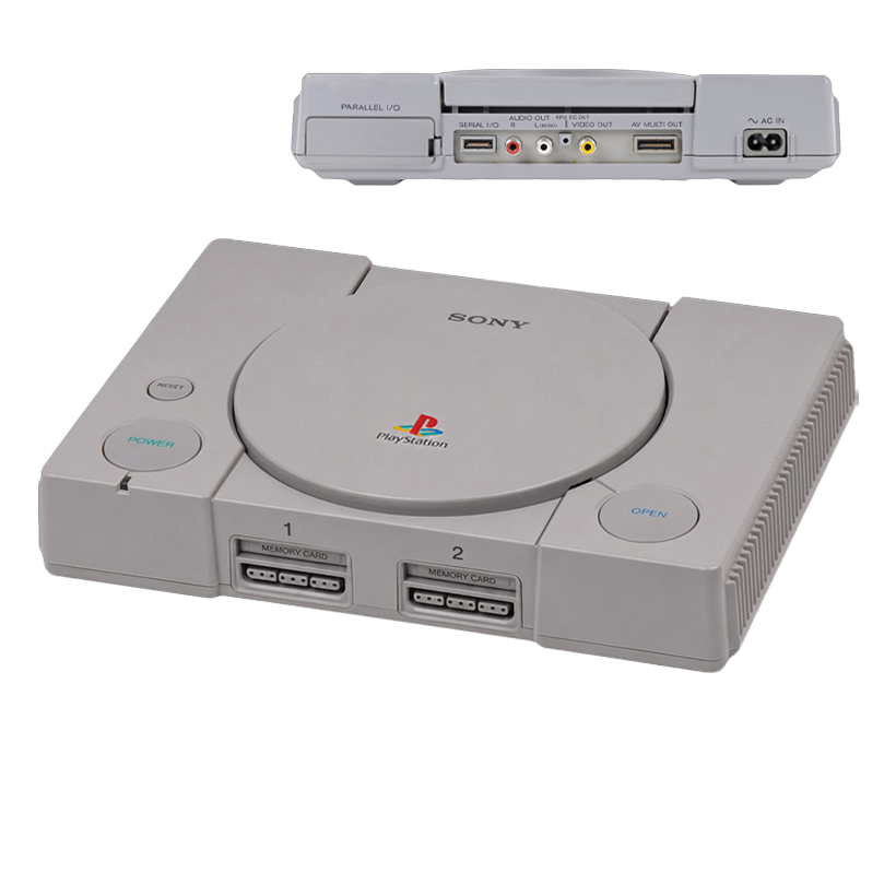 Консоль Sony PlayStation 1 SCPH-1xxx Chip Grey Без Геймпада Б/У - Retromagaz