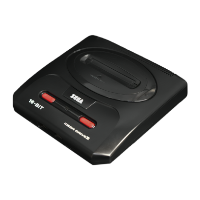 Консоль Sega Mega Drive 2 MK-1631-50 Europe Black Без Геймпада Б/У - Retromagaz