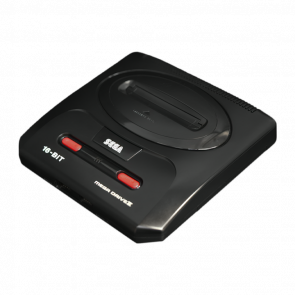 Консоль Sega Mega Drive 2 MK-1631-50 Europe Black Без Геймпада Б/У - Retromagaz