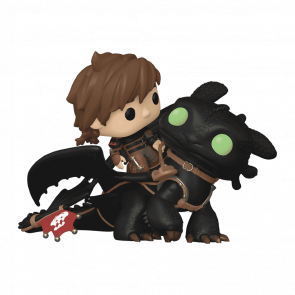 Фігурка FUNKO POP! Як Приборкати Дракона Делюкс Гикавка з Беззубиком How to Train Your Dragon Rides Deluxe Hiccup with Toothless 149mm 123 81181 - Retromagaz