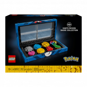 Конструктор Lego Kanto Region Badge Collection Pokémon 40892 Новий - Retromagaz