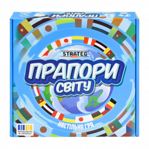 Настольная Игра Strateg Флаги Мира - Retromagaz