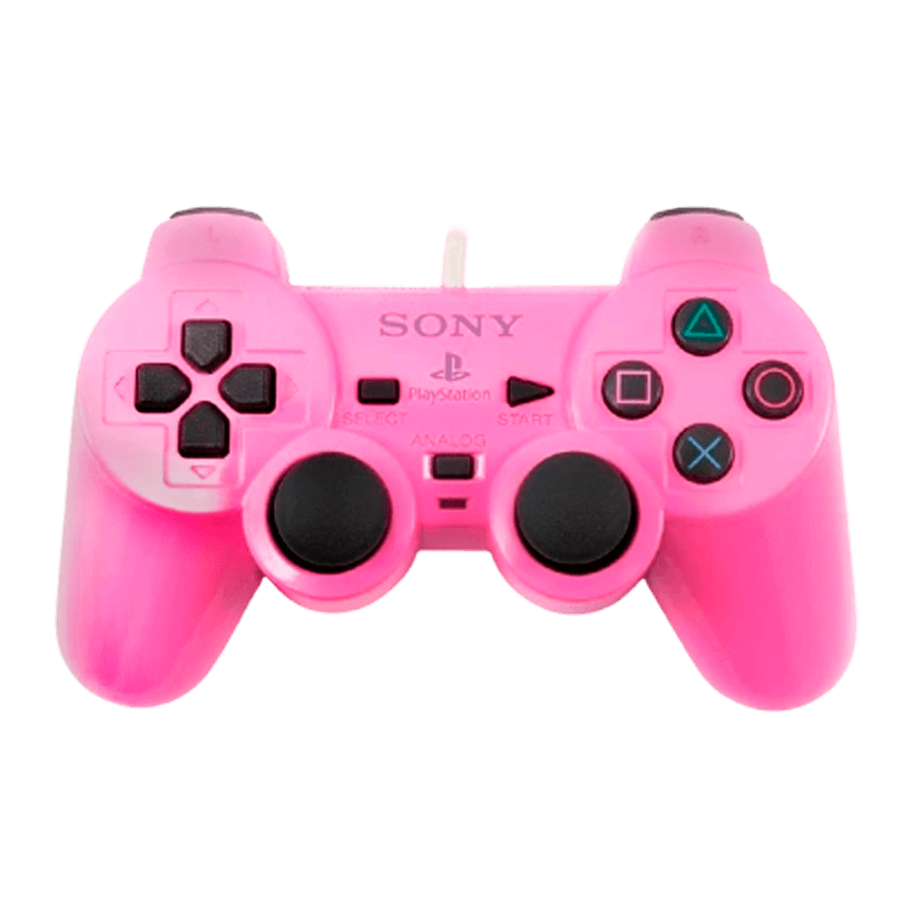 Геймпад Дротовий Sony PlayStation 2 DualShock 2 Limited Edition Pink Б/У Відмінний - Retromagaz
