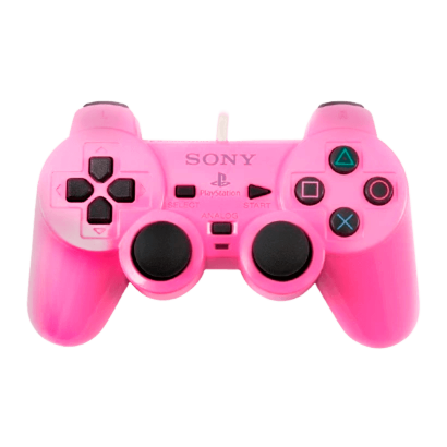 Геймпад Дротовий Sony PlayStation 2 DualShock 2 Limited Edition Pink Б/У Відмінний - Retromagaz
