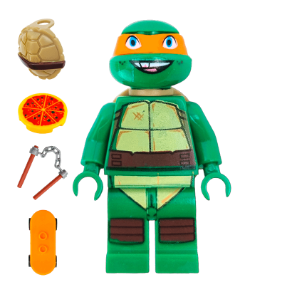 Фігурка RMC Teenage Mutant Ninja Turtles Michelangelo Cartoons tnmtr004 Новий - Retromagaz