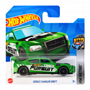 Машинка Базовая Hot Wheels Dodge Charger Drift Metro HKG92 Green Новый Машинка Базовая Hot Wheels Dodge Charger Drift Metro HKG92 Green Новый - Retromagaz