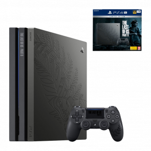 Консоль Sony PlayStation 4 Pro CUH-72xx The Last of Us Part II Limited Edition 1TB + Коробка Б/У Отличный