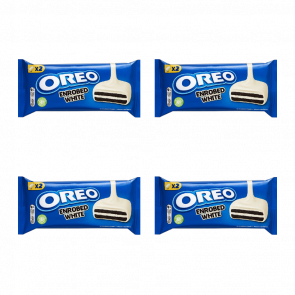 Набір Печиво 4шт Oreo Enrobed White Білий Шоколад 41g - Retromagaz