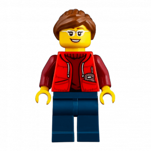 Фигурка Lego 973pb2061 Submariner Female City Deep Sea Explorers cty0565 Б/У