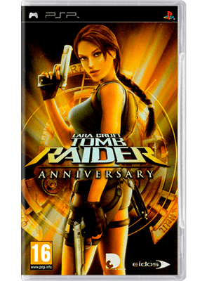 Игра Sony PlayStation Portable Lara Croft Tomb Raider Anniversary Английская Версия Б/У
